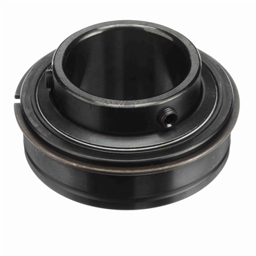Black Oxide Coated Set Screw Lock Ball Bearing Insert