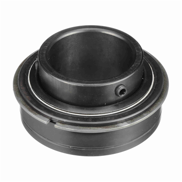 Black Oxide Coated Set Screw Lock Ball Bearing Insert