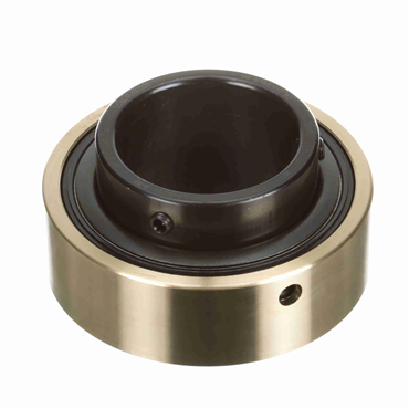 Mounted Black Oxide Set Screw Lock Ball Bearing Insert