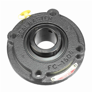 MFC Series Medium-Duty Setscrew Locking 4-Bolt Flange Cartridge