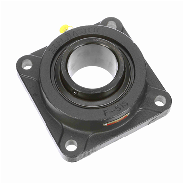 Cast Iron 4-Bolt Flange Setscrew Lock Medium Duty Flange Unit