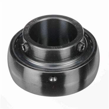 Mounted Black Oxide Set Screw Lock Ball Bearing Insert