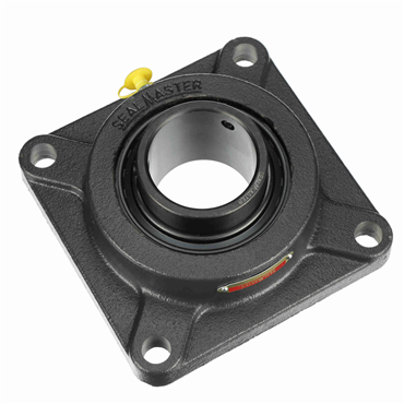 Cast Iron 4-Bolt Flange Setscrew Lock Standard Duty Flange Unit