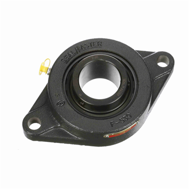 Cast Iron 2-Bolt Flange Set Screws Lock Standard Duty Flange Unit