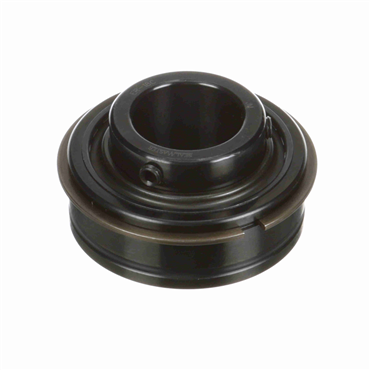 Black Oxide Coated Set Screw Lock Ball Bearing Insert