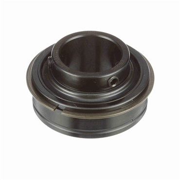 Black Oxide Coated Set Screw Lock Ball Bearing Insert