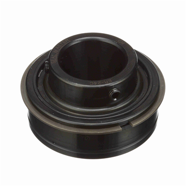 Black Oxide Coated Set Screw Lock Ball Bearing Insert