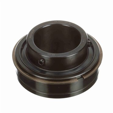 Black Oxide Coated Set Screw Lock Ball Bearing Insert