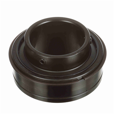 Black Oxide Coated Set Screw Lock Ball Bearing Insert