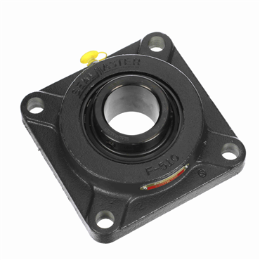 Cast Iron 4-Bolt Flange Set Screws Lock Medium Duty Flange Unit