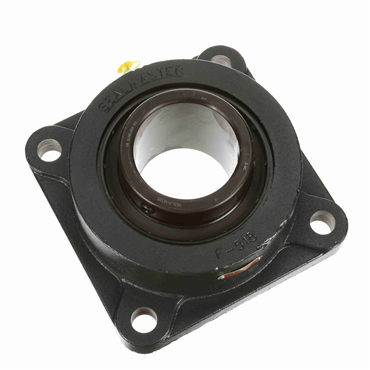 Cast Iron 4-Bolt Flange Setscrew Lock Medium Duty Flange Unit