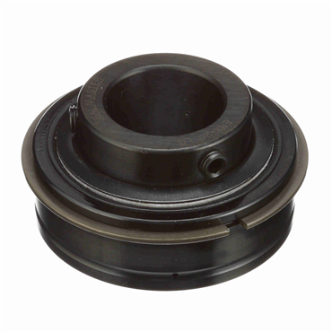 Black Oxide Coated Set Screw Lock Ball Bearing Insert