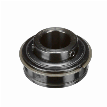 Black Oxide Coated Set Screw Lock Ball Bearing Insert
