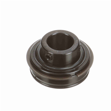 Black Oxide Coated Set Screw Lock Ball Bearing Insert