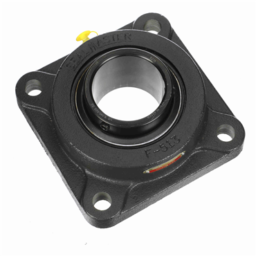 Cast Iron 4-Bolt Flange Setscrew Lock Standard Duty Flange Unit