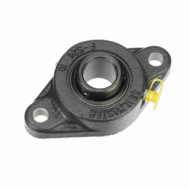 Cast Iron 2-Bolt Flange Setscrew Lock Standard Duty Flange Unit
