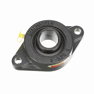 Cast Iron 2-Bolt Flange Setscrew Lock Standard Duty Flange Unit