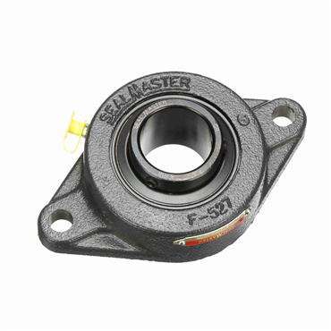 Cast Iron 2-Bolt Flange Setscrew Lock Standard Duty Flange Unit