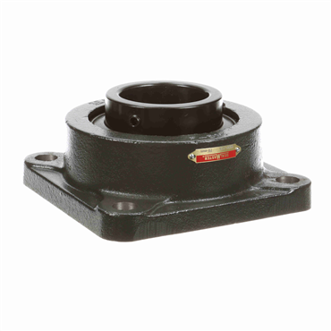 Cast Iron 4-Bolt Flange Setscrew Lock Medium Duty Flange Unit