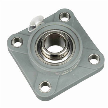 Composite 4-Bolt Flange Set Screws Lock Standard Duty Flange Unit