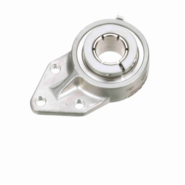 Stainless Steel 5.374 in Phosphorus Nickel Coating Concentric Lock 3-Bolt Flange Bracket