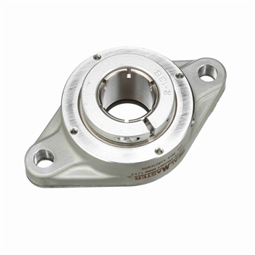 Stainless Steel 2-Bolt Flange Concentric Lock Standard Duty Flange Unit