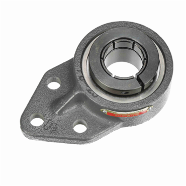 Cast Iron 6.125 in Black Oxide Coating Concentric Lock 3-Bolt Flange Bracket