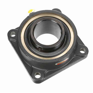 Cast Iron 4-Bolt Flange Setscrew Lock Medium Duty Flange Unit