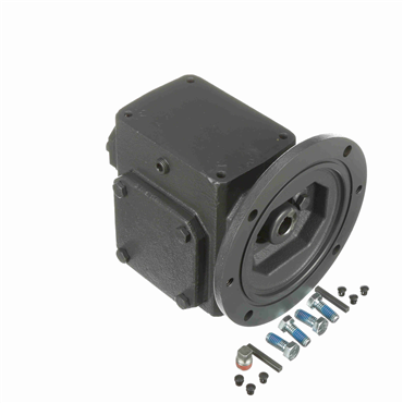 50:1 Cast Iron Single Reduction Worm Gear Reducer