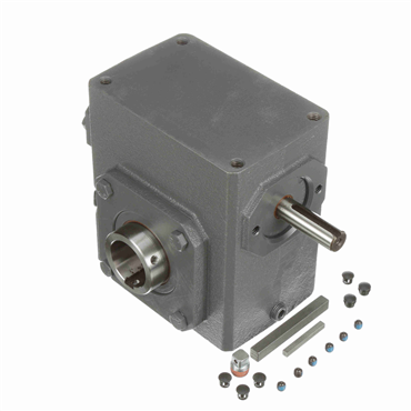 10:1 Cast Iron Single Reduction Worm Gear Reducer