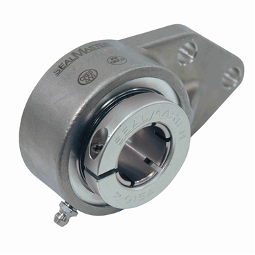 Stainless Steel 6.125 in Phosphorus Nickel Coating Concentric Lock 3-Bolt Flange Bracket