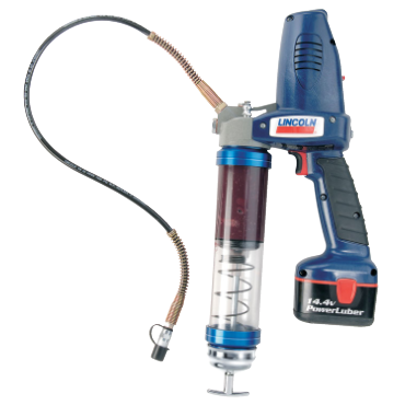 PowerLuber® Rechargeable Grease Gun w/Clear Tube