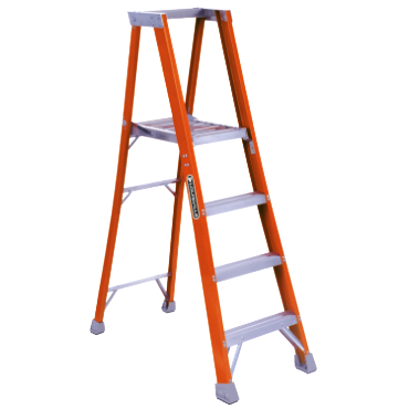Series FP1500 Fiberglass Platform Step Ladder