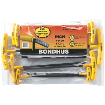 Balldriver® T-Handle Hex Tool Set