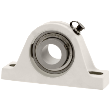 YAS Series Cast Iron 2-Bolt Ball Bearing Pillow Block