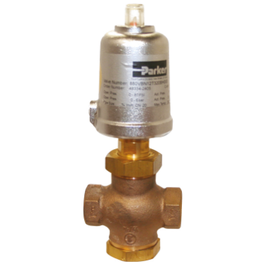 880 Series 3 Way Mixing, Distributing, & Normally Closed Valve