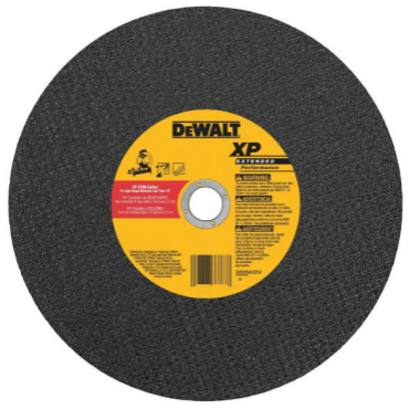 Extended Performance Metal Chop Saw Wheels