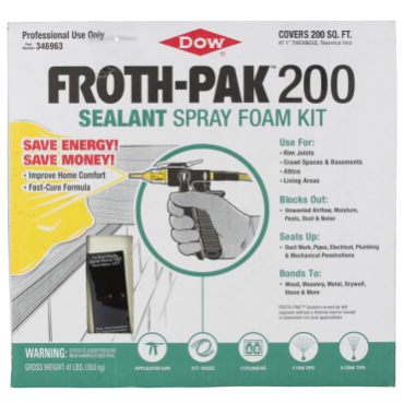 FROTH-PAK™ Foam Insulation & Sealant Kit