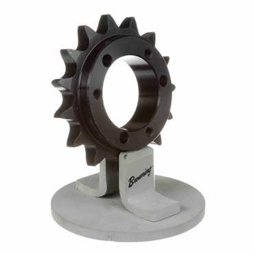 Single Strand Sprocket; 40 Chain Size; 21 Teeth; Requires SH QD Bushing