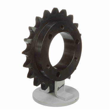 Single Strand Sprocket; 140 Chain Size; 23 Teeth; Requires F QD Bushing