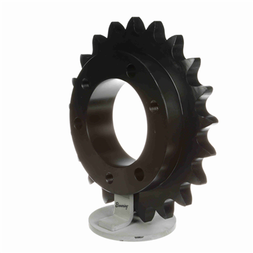 Single Strand Sprocket; 100 Chain Size; 21 Teeth; Requires E QD Bushing