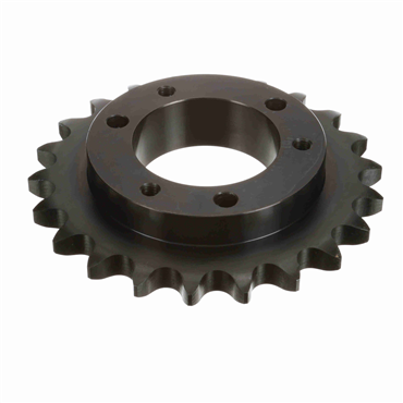 Single Strand Sprocket; 100 Chain Size; 22 Teeth; Requires E QD Bushing