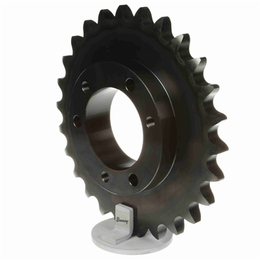 Single Strand Sprocket; 100 Chain Size; 26 Teeth; Requires E QD Bushing