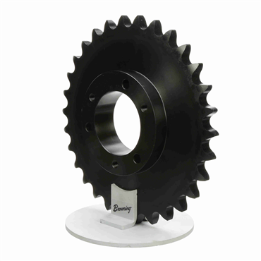 Single Strand Sprocket; 100 Chain Size; 30 Teeth; Requires E QD Bushing