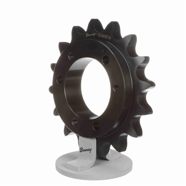 Single Strand Sprocket; 100 Chain Size; 16 Teeth; Requires SF QD Bushing