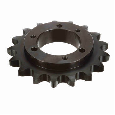 Single Strand Sprocket; 100 Chain Size; 17 Teeth; Requires SF QD Bushing