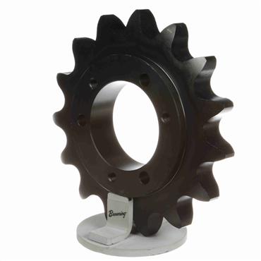 Single Strand Sprocket; 120 Chain Size; 15 Teeth; Requires SF QD Bushing