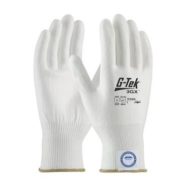 White Polyurethane 2X-Small Cut-Resistant Gloves