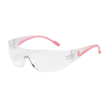 Pink Anti-Scratch One Size Safety Glasses