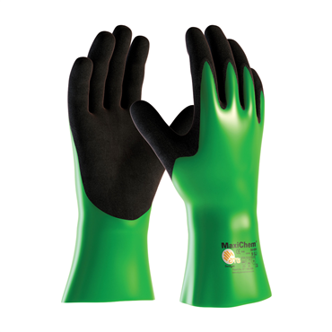 Green Gauntlet Cuff Medium Glove Size